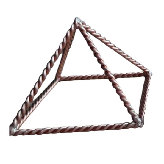 Металлическая проволока Энергетическая Пирамида Украшение Куб Мощности 188 МГц Тензор Стиль