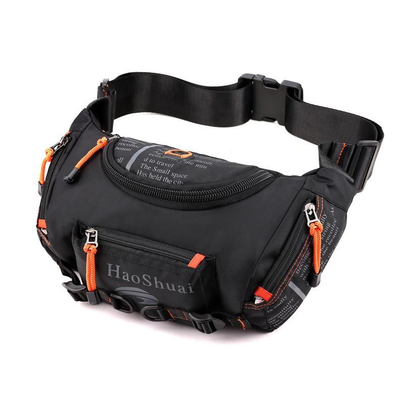 Multifunctional Outdoor Fanny Pack Sports Men's Shoulder Messenger Bag Waterproof Breast Bag Cycling Mountaineering Large-capacity Fanny Pack