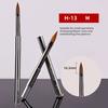 Yousheng Nail Art Pen Easy to Use Apply Smoothly Metal Magnetic Body Brass Pen Bucket Flexible Bristles Manicure Art Wear-resistant Nail Art