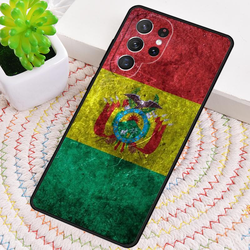 Чехол для телефона Флаг Боливии для Samsung Galaxy note 10 pro S26 Ultra S23 S24 FE S25 S21 S22 PLUS ударопрочный