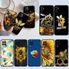 UP7 Art Bees Cartoon New High-End Shell Phone Case for Xiaomi Poco C40 C50 C51 C55 C65 C71 C75 F3 F5 F6 F7 M2 M3 Pro Ultra