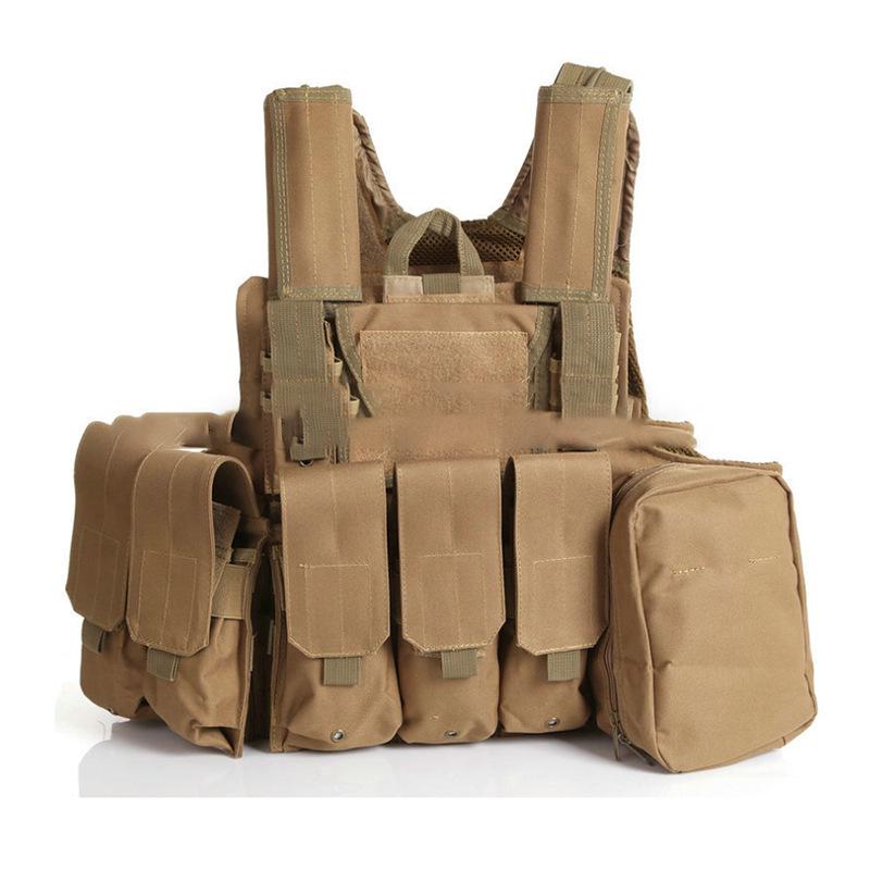 Outdoor Military Enthusiast Steel Wire Molle Vest