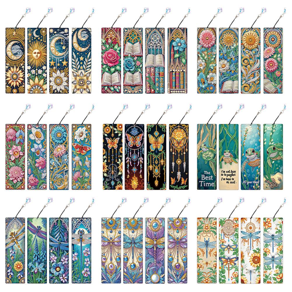 4 шт. Закладка для алмазной живописи в форме морской черепахи, сделай сам, наборы для алмазной живописи, алмазная закладка с подвеской