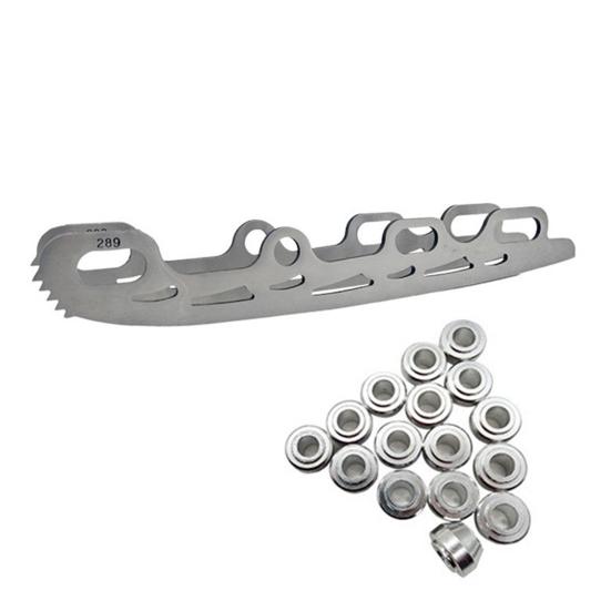 1 пара лезвий для коньков, прочные, противоскользящие, из нержавеющей стали, неломающиеся, сменные лезвия для коньков