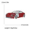 Ретро персонализированная брошь в виде автомобиля из сплава со стразами креативный тренд мужской и женский костюм кардиган корсаж ювелирные изделия булавка