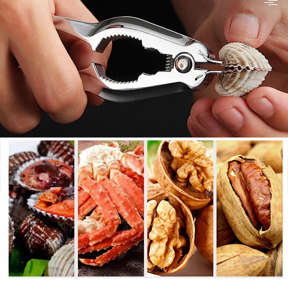 Zinc Alloy Seafood Cracker Tool Multi Functional Blood Clam Opener Clam Opener Lobster Cracking