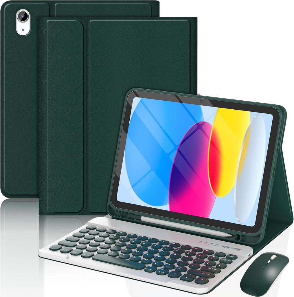 Чехол для планшета Redmi Pad 2 со съемной Bluetooth-клавиатурой, слотом для стилуса, круглой крышкой и Bluetooth-мышью