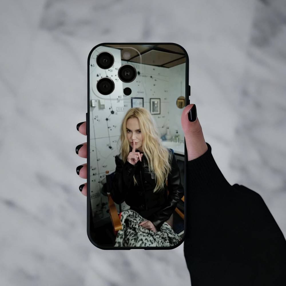 Чехол для телефона актрисы Николь Мэри Кидман Для iPhone 17pro, 16,15,14,13,12,11 X XR Plus,Другие Мягкий Черный Чехол