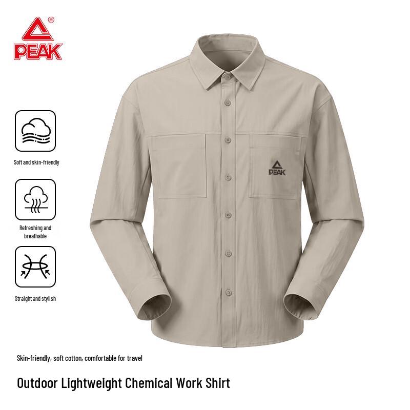 PEAK Men's Outdoor Long Sleeve Work Shirt