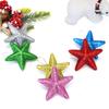 6 шт. Смешанные 3D Блестящие Звездные Украшения Подвеска для Подвешивания на Рождественскую Елку 2026 Рождественское Украшение Декор для Дома Подарок на Новогоднюю Вечеринку Navidad