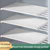 Layered Wardrobe & Shoe Storage Organizer with Divider Shelves