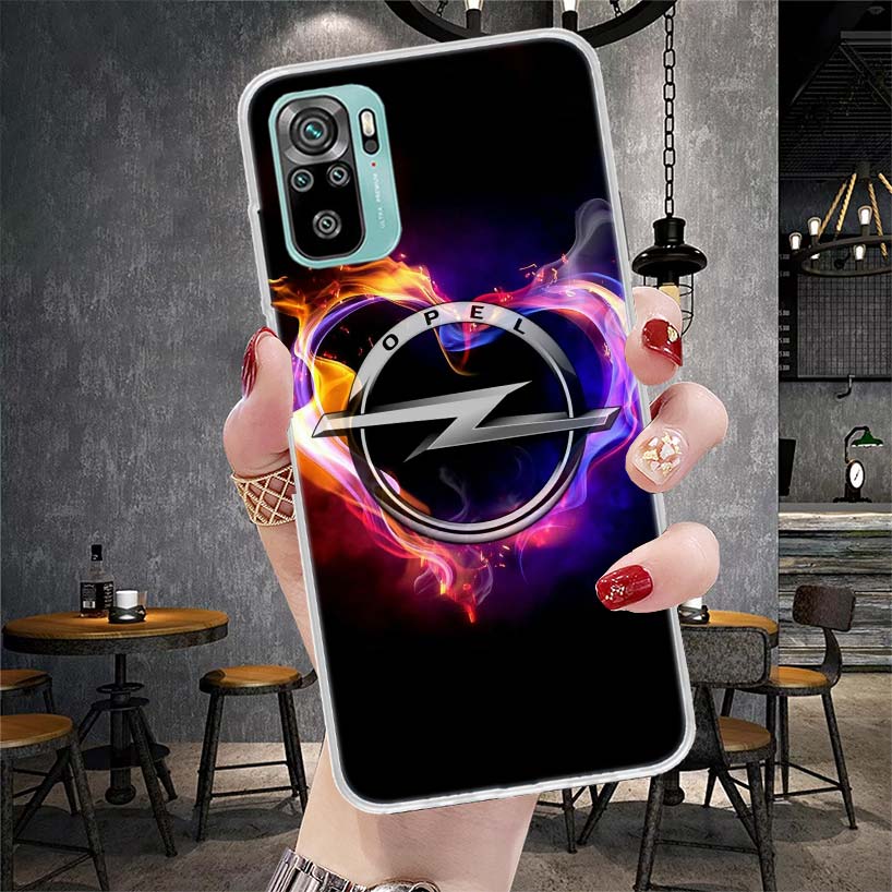 Мягкий чехол для телефона Opel Logo для Xiaomi Redmi Note 15 14 14S 13 12 Pro Plus 12S 11 11S 11E 10 10S 11T 5G Fundas Coque Redmi Not