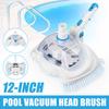 12-дюймовая насадка для пылесоса с регулируемым углом всасывания для бассейна с сеткой-фильтром, инструмент для чистки пруда