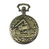 Unisex Hollow Locomotive Quartz Pocket Watch - Casual Style