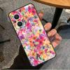 Colourful Flower Painting Art Case For OPPO Find X6 Pro X3 X2 Neo X5 Lite OPPO Reno 6 Lite 4 5 7 8 10 8T 5Z 2Z 4Z Coque