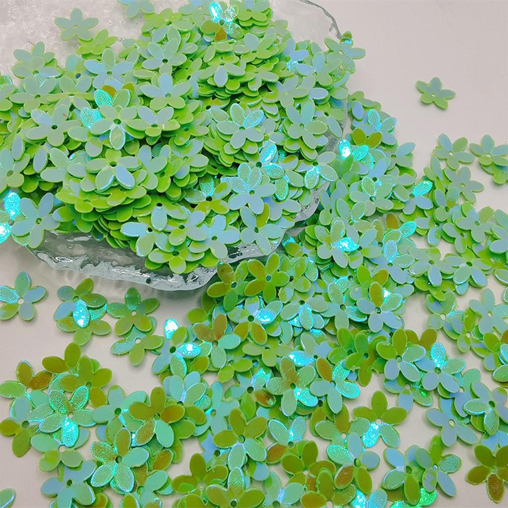 10 мм 10 г Пятилистный цветок в форме ПВХ смешанный расшитый блестками звезда блестки швейная одежда DIY украшения дома аксессуары ремесла