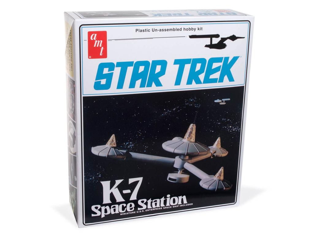 AMT Star Trek Space Station Ширина приблизительно 400 мм Пластиковая модель AMT1415 K-7 Немасштабная