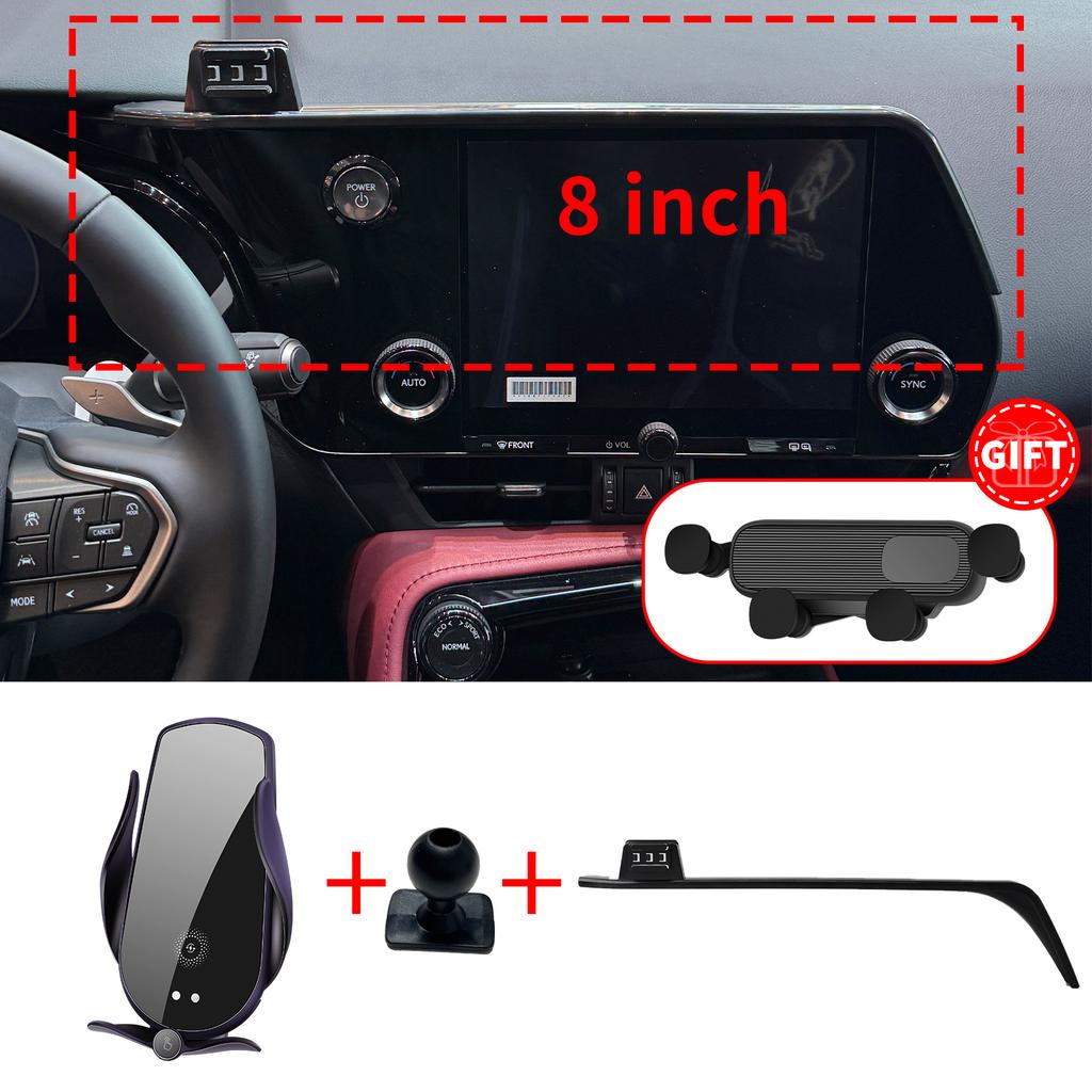 Fit for Lexus NX 2024-2026 (14in/9.8in) Phone Holder, Dashboard Screen Mount Bracket Easy tallation Accessories