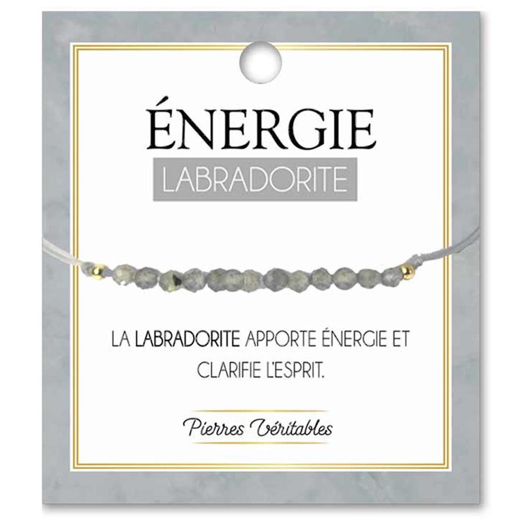 Les Trésors De Lily [R3074] - Labradorite 'Mineralia' Designer Bracelet (energy) - 3 Mm