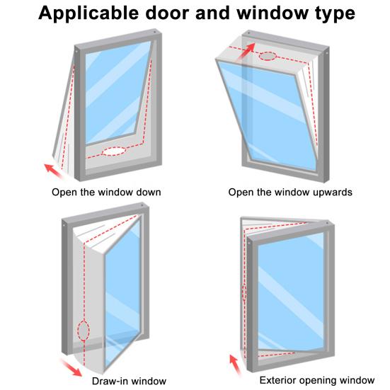 Портативный соединитель выхлопного шланга кондиционера Адаптер шланга переменного тока Водонепроницаемый Устойчив к ультрафиолетовому излучению Простая установка Регулируемый универсальный соединитель шланга переменного тока Детали