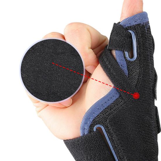 Thumb Support Brace with Fastener Tape Wear Resistant Breathable Pain Relief Compression Joint Thumb Splint Hand Brace