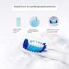 4PCS Electric Toothbrush Heads Suitable for SR32-4 S15 S26 Crest S311 S411 Toothbrush Replacement Brush Head Nozzle