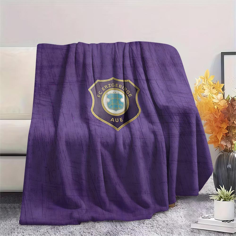 FC Erzgebirge Aue Flannel Blanket, High quality Comfortable for All Seasons, Home Decor, Warmth and Comfort