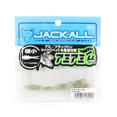 Jackall Мягкая приманка Amiami Micro до 1 дюйма Chirimen Monster (0253)