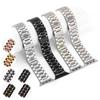 Watch Band for Apple Watch Series 10 42mm/9 8 7 41mm/SE (2023) SE (2022) SE 6 5 4 40mm/3 2 1 38mm 5-Beads 22mm Wrist Strap