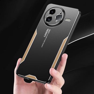 Для Xiaomi Poco F7 Ultra 5G/Redmi K80 Pro 5G Чехол для телефона Алюминиевый сплав ТПУ ПК Задняя крышка
