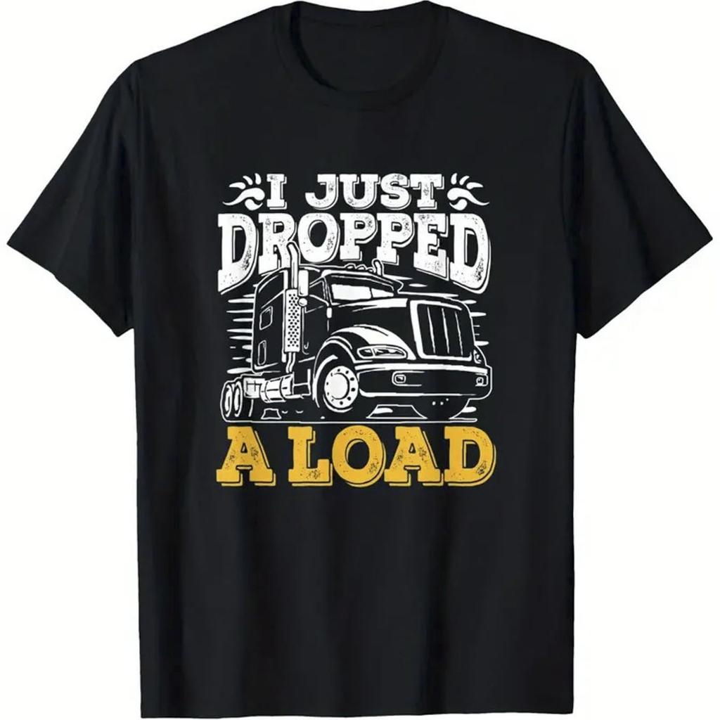A Funny Gift Suitable for Truck Driver TShirt 100 Cotton ONeck Short Sleeve Summer Casual Mens Tshirt Streetwear