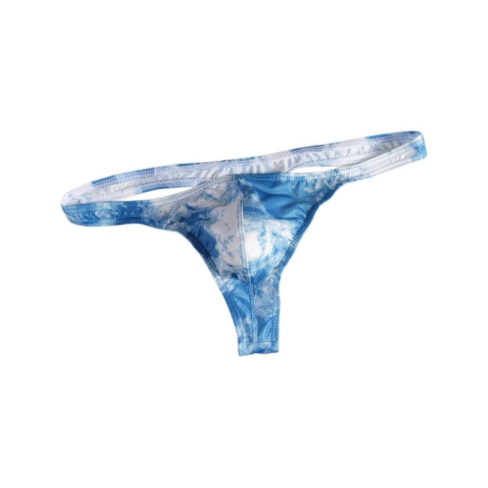 Mini T-back Men's Panties Large Size Male Briefs Breathable Men Thongs  Summer
