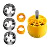 Electric Drill Compatible PVC Pipe Threader Kit with Various Die Sizes