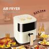 6 л Смарт-аэрофритюрница: Портативный, Многофункциональный, Безмасляный, Бездымный, Автоматический Визуальный Приготовление