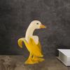 Resin Banana Duck Figurines Unique Animal Ornaments Creative Cartoon Banana Duck  Decor Accessories