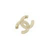 Chanel Black And White Panda Double C Logo Metal Brooch Unisex brooch AB9974-B09941-NL858