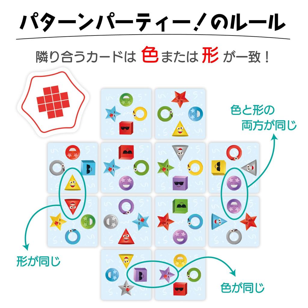 FlexiQ Игра на скорость по шаблонам, игра с карточками на сопоставление шаблонов FXG 002 Великобритания Оригинальный продукт Вечеринка!