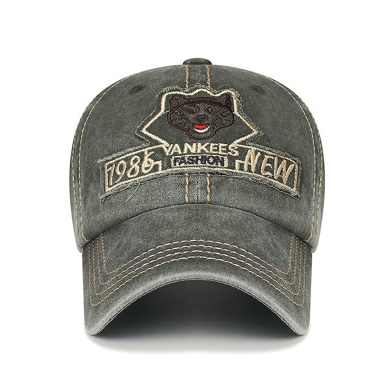 Northwood Бейсбольная кепка с мытой головой леопарда для мужчин и женщин, шляпы от солнца для папы, мужские кепки, женские кепки в стиле хип-хоп, регулируемые 55-60 см