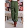 IHUASU Весна-лето женские однотонные удобные повседневные брюки из искусственного шелка, модные брюки-шаровары с эластичной резинкой на талии