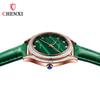 New TOP Brand Luxury Women's Watch With Box Fashion Watch Leather Waterproof Green Watch Women's Quartz Watches