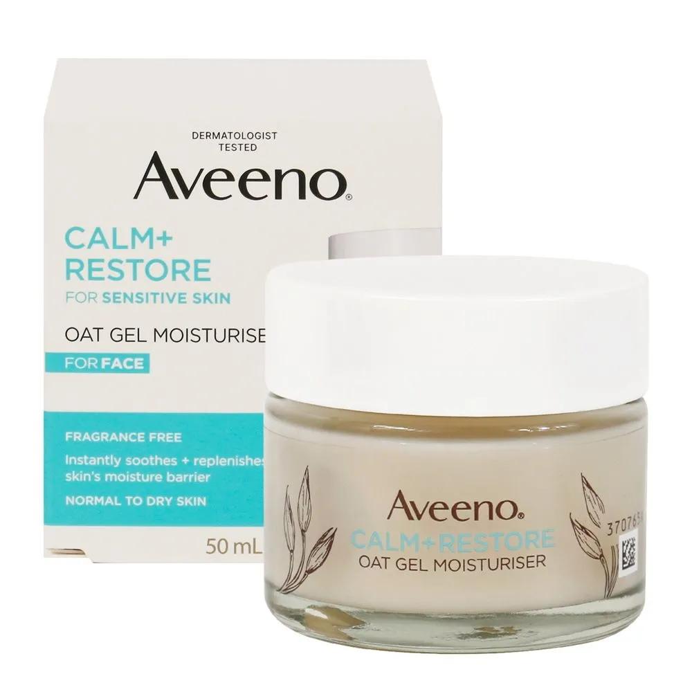 Aveeno Calm & Restore Oat Gel Moisturizer 50ml / Moisturizing Cream