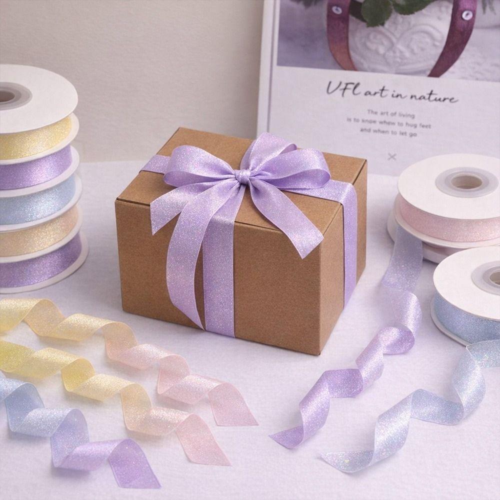 10 Yards Fishtail Yarn Ribbon 2.5CM Gifts Packaging Material Creative DIY Decor