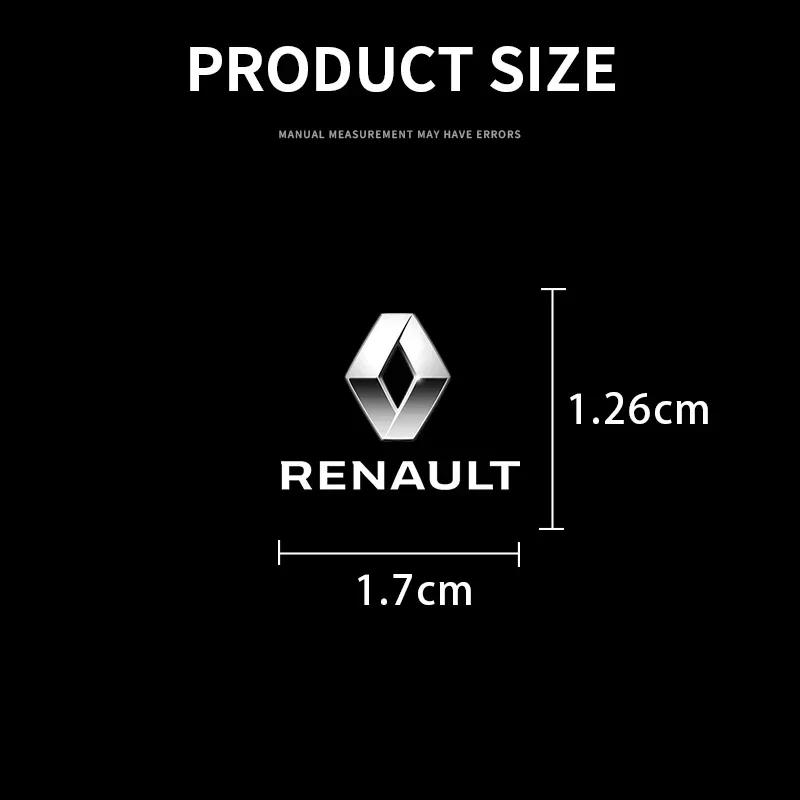 Для Renault 2026 Новые колпаки на диски Логотип эмблемы автомобиля Декоративные наклейки Значок Наклейка Стайлинг интерьера Для Renault Megane 2 3 4 RS Grand