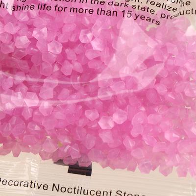 1000 шт. светящийся песок, светящаяся в темноте галька, камень, домашний сад, уличная дорожка, украшение для газона, аквариумный декор, 3-5 мм