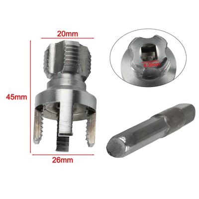 20MM/25MM Инструмент для нарезания резьбы Внутренняя резьба Наружная резьба Интегрированная плашка Труба для воды Открыватель внутреннего отверстия Электродрель Электроинструмент