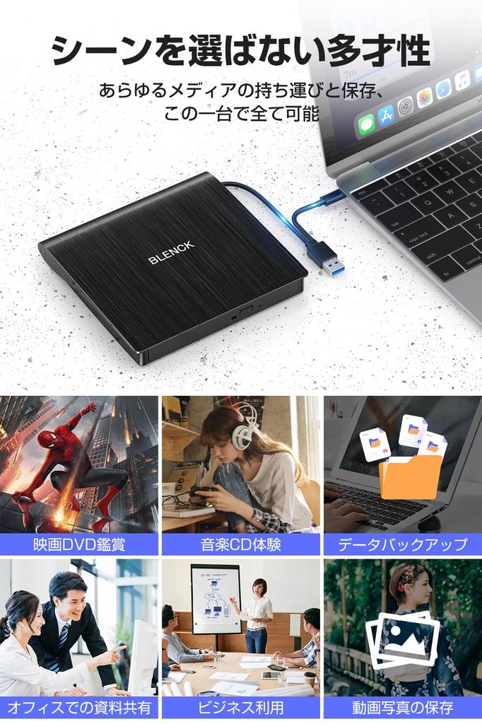 CD DVD-привод Внешний тихий DVD-плеер Внешний DVD-привод Двойное подключение CD-плеера Питание от шины Внешний CD-привод Легкий тонкий оптический привод