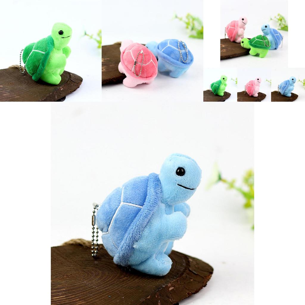 Soft Short Plush Turtle Toy Small Stuffed Animal Grab Machine Gift 10cm