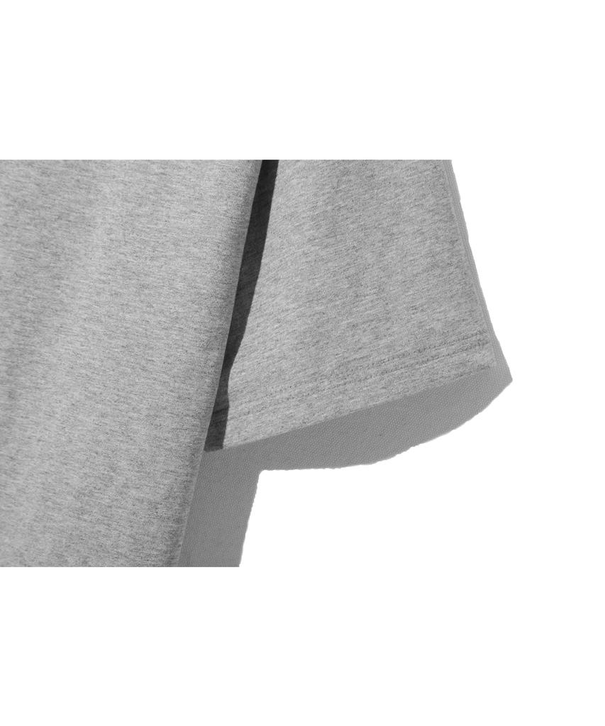 BASEMOMENT Bio Cotton Crop T-Shirt Melange Gray