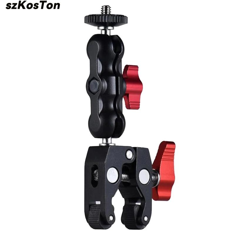 Алюминиевый сплав Magic Arm Универсальная регулировка 1/4 Интерфейс Заполняющий свет Кронштейн Live Photo Strange Hand Аксессуары для фотосъемки