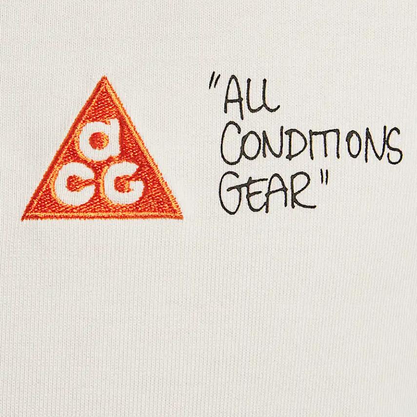 Nike ACG DRI FIT SS25 Футболка Мужская Экрю HJ0801-030